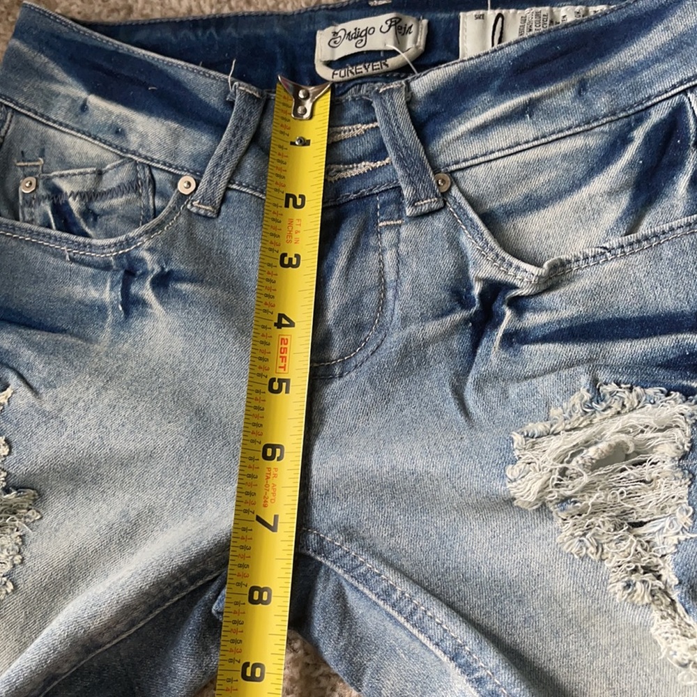 Indigo Rein Ripped Jeans - Picture 7 of 11